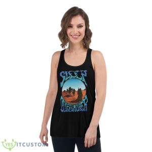 Dopesmoker Sleep Design Rock Band shirt - Women's Flowy Racerback Tank