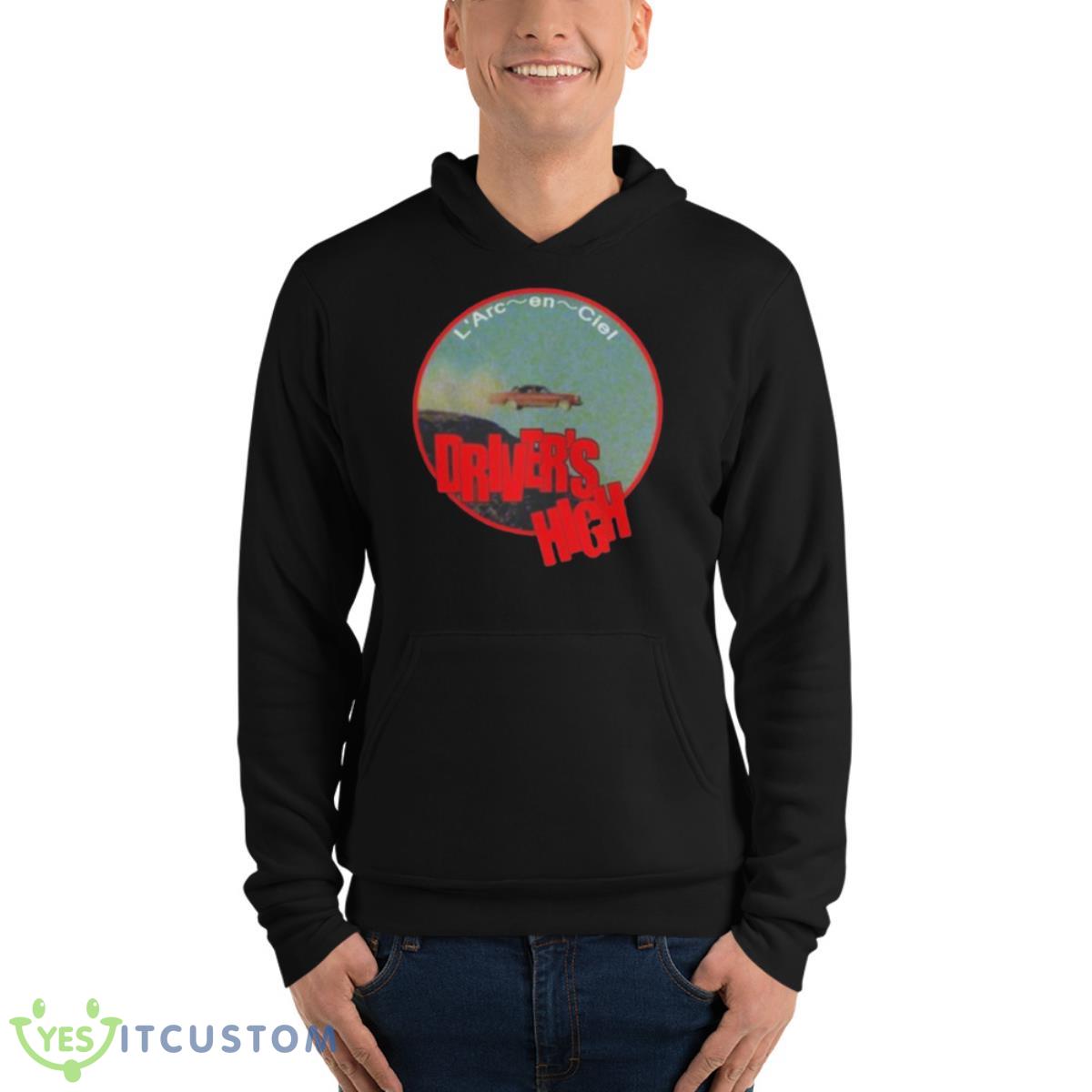 Drivers High Laruku L’Arc En Ciel Shirt 4 Drivers High Laruku L’Arc En Ciel Shirt - Unisex Fleece Pullover Hoodie