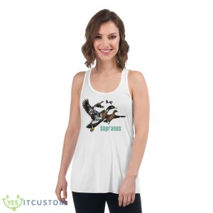 Ducks The Sopranos Funny Shirt - Women's Flowy Racerback Tank