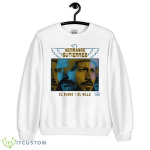 El Bueno Y El Malo Hermanos Gutierrez Music Tour 2023 shirt - Unisex Heavy Blend Crewneck Sweatshirt