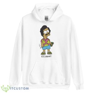 El Patron Pablo Escobart Colored Design Narcos Series Shirt - Unisex Heavy Blend Hooded Sweatshirt