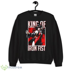 Eliza Red Horns King Of Iron FisShirt - Unisex Crewneck Sweatshirt