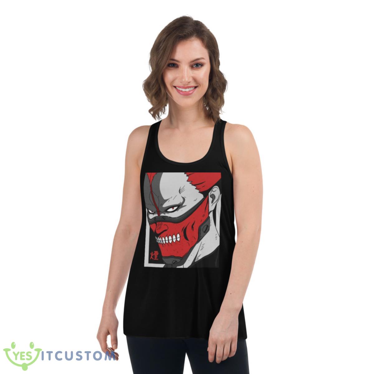 En Dorohedoro Creepy Face Shirt 5 En Dorohedoro Creepy Face Shirt - Women's Flowy Racerback Tank