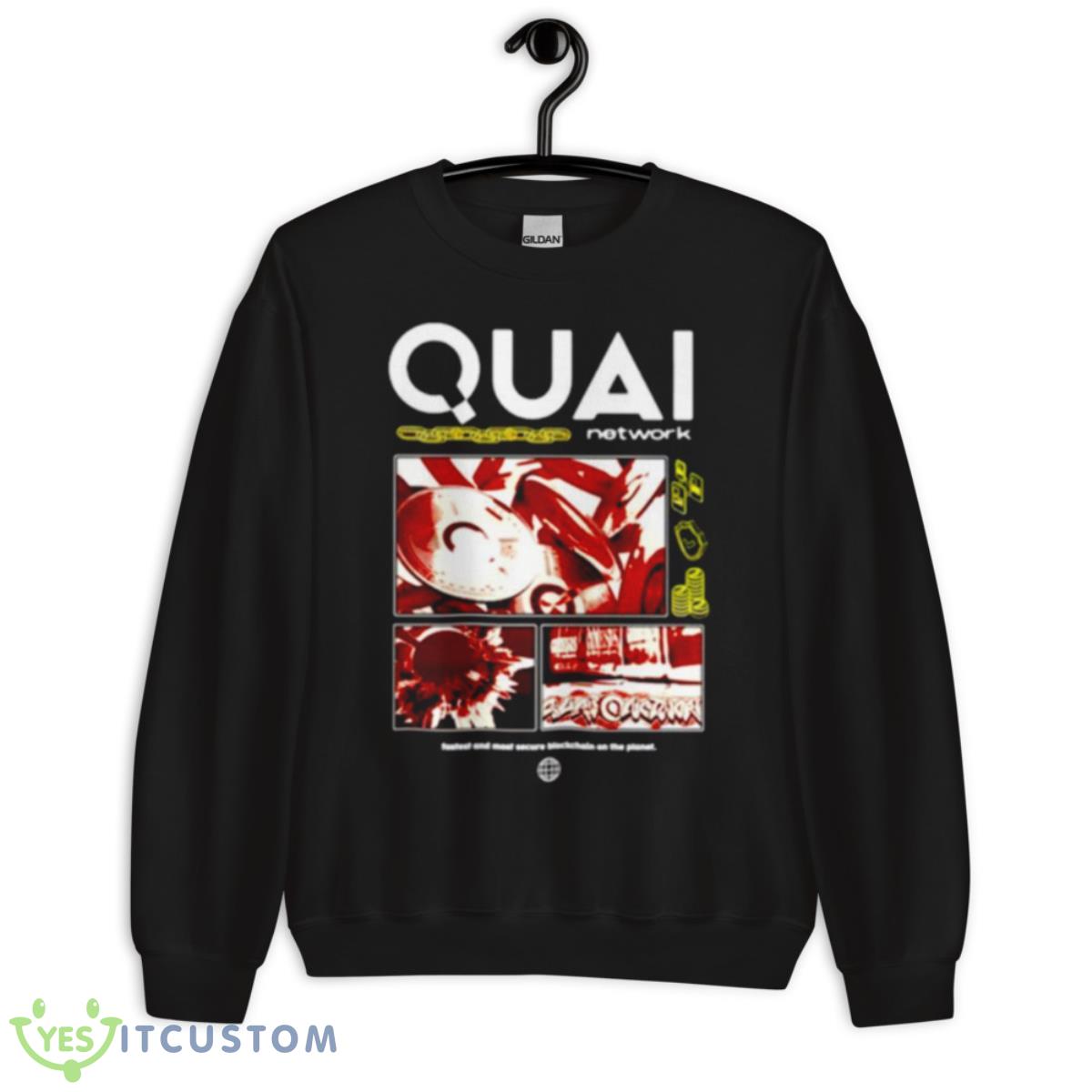 Escofield crypto quai network shirt 13 Escofield crypto quai network shirt - Unisex Crewneck Sweatshirt