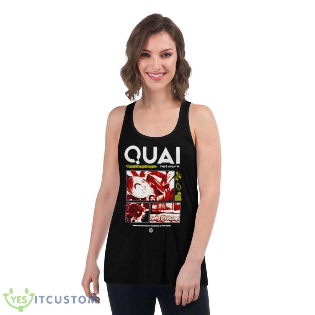 Escofield crypto quai network shirt 5 Escofield crypto quai network shirt - Women's Flowy Racerback Tank