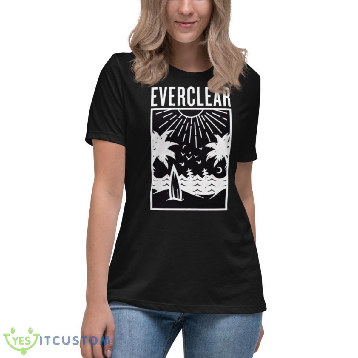 Everclear Sparkle And Fade shirt 6 Everclear Sparkle And Fade shirt - Women's Relaxed Short Sleeve Jersey Tee