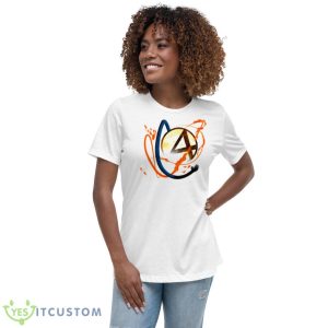 Fab Four The Human Torch shirt - Women's Relaxed Short Sleeve Jersey Tee