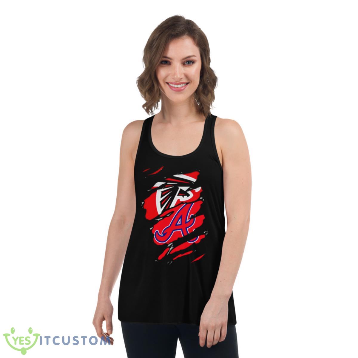 Falcons braves shirt 5 Falcons braves shirt - Women's Flowy Racerback Tank