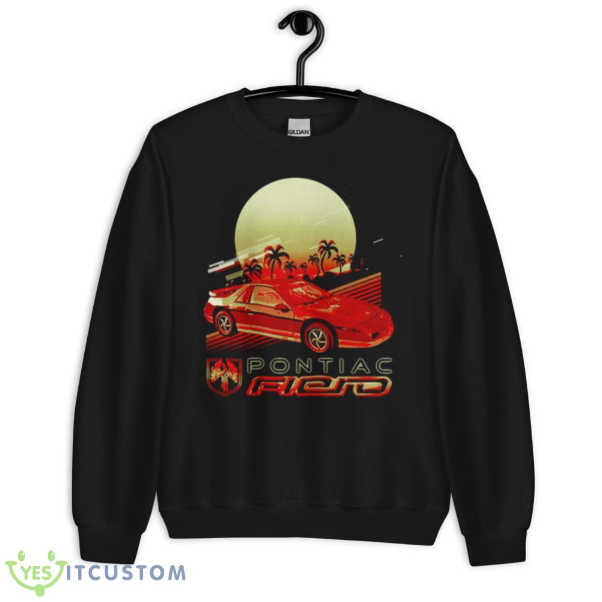 Fiero Sunset Graphic Pontiac Shirt 13 Fiero Sunset Graphic Pontiac Shirt - Unisex Crewneck Sweatshirt