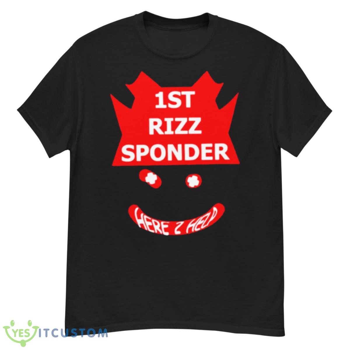 First Rizzsponder Shirt 12 First Rizzsponder Shirt - G500 Men’s Classic T-Shirt
