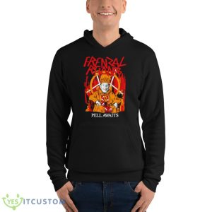 Frenzal Rhomb Pell Awaits Shirt 9 Frenzal Rhomb Pell Awaits Shirt - Unisex Fleece Pullover Hoodie
