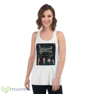 Full Ori Hollywood Vampires Tour 2023 shirt - Women's Flowy Racerback Tank