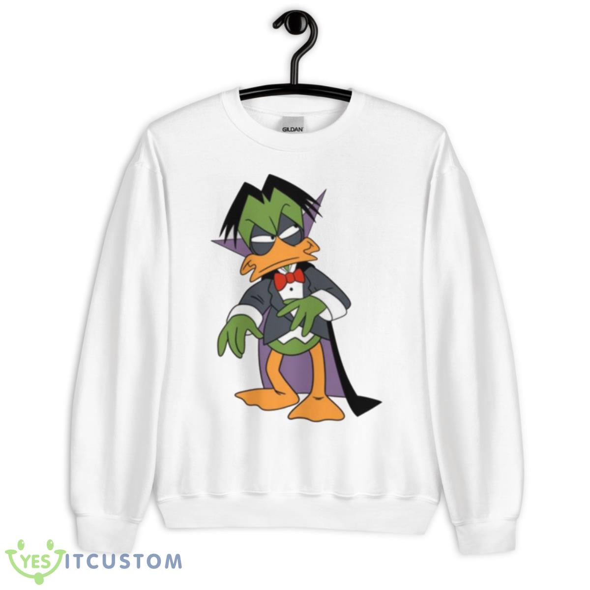 Funny Character Count Duckula Shirt 2 Funny Character Count Duckula Shirt - Unisex Heavy Blend Crewneck Sweatshirt