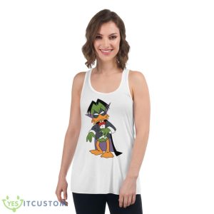 Funny Character Count Duckula Shirt 8 Funny Character Count Duckula Shirt - Women's Flowy Racerback Tank