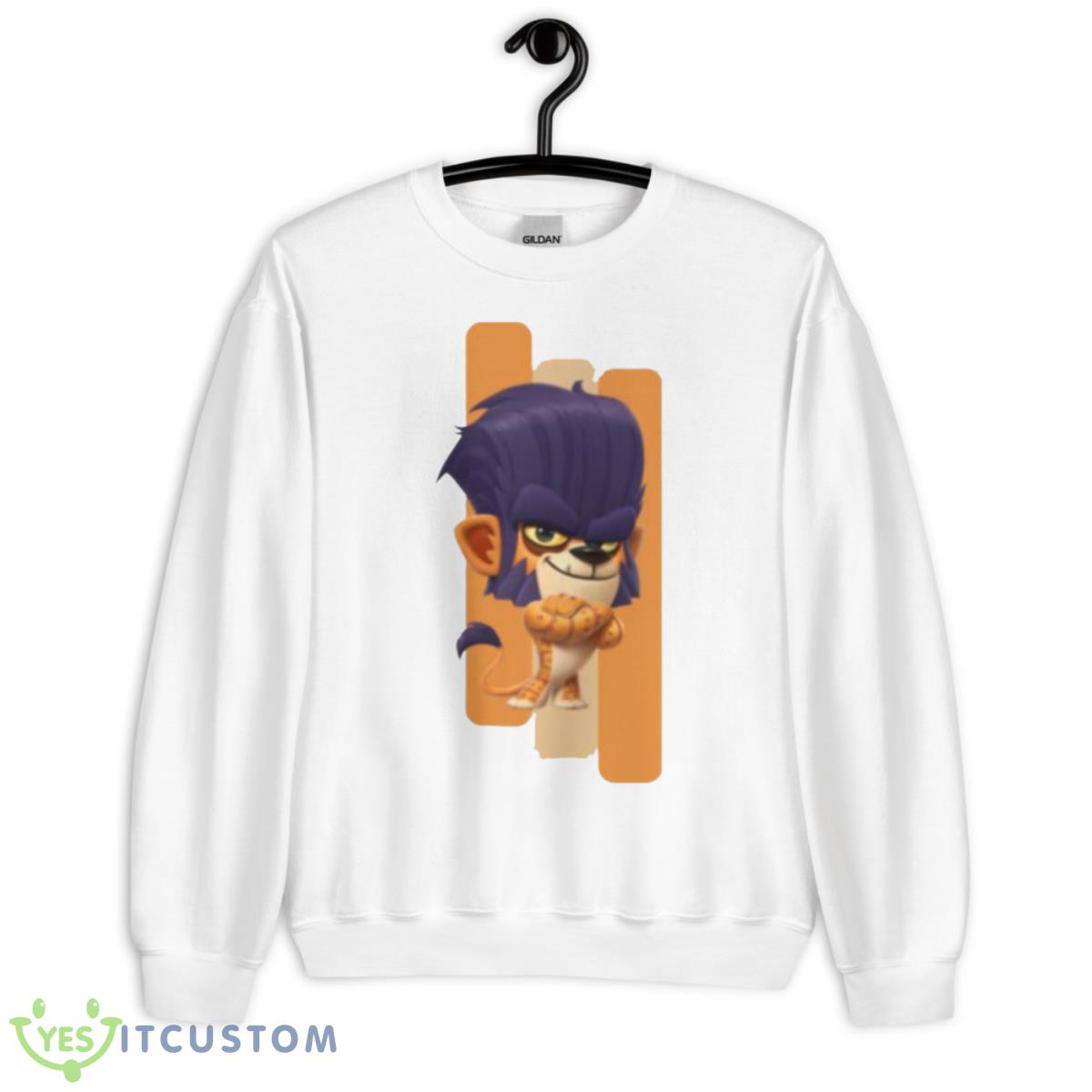 Funny New Cartoon Zooba King Shirt 2 Funny New Cartoon Zooba King Shirt - Unisex Heavy Blend Crewneck Sweatshirt