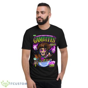 Gam Bites Cereal Marvel Gambit Master shirt 7 Gam Bites Cereal Marvel Gambit Master shirt - Short Sleeve T-Shirt