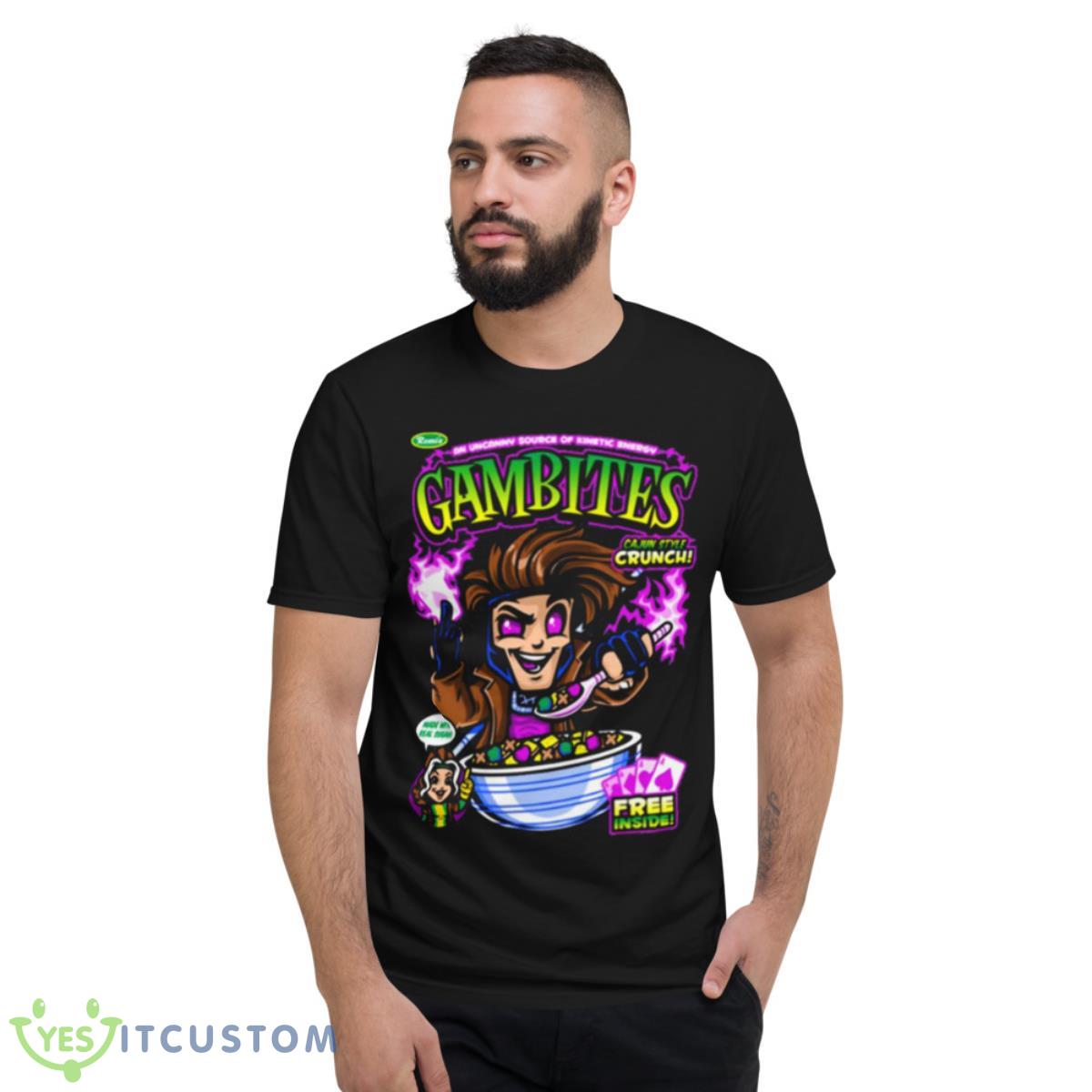 Gam Bites Cereal Marvel Gambit Master shirt 13 Gam Bites Cereal Marvel Gambit Master shirt - Short Sleeve T-Shirt