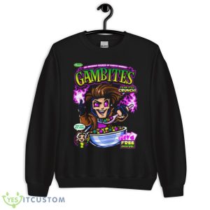 Gam Bites Cereal Marvel Gambit Master shirt 8 Gam Bites Cereal Marvel Gambit Master shirt - Unisex Crewneck Sweatshirt
