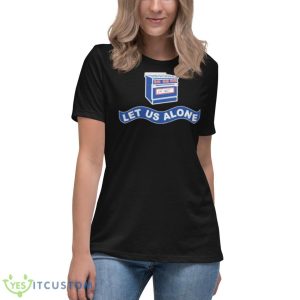 Gas stoves let us alone Ron DeSantis shirt - Women's Relaxed Short Sleeve Jersey Tee