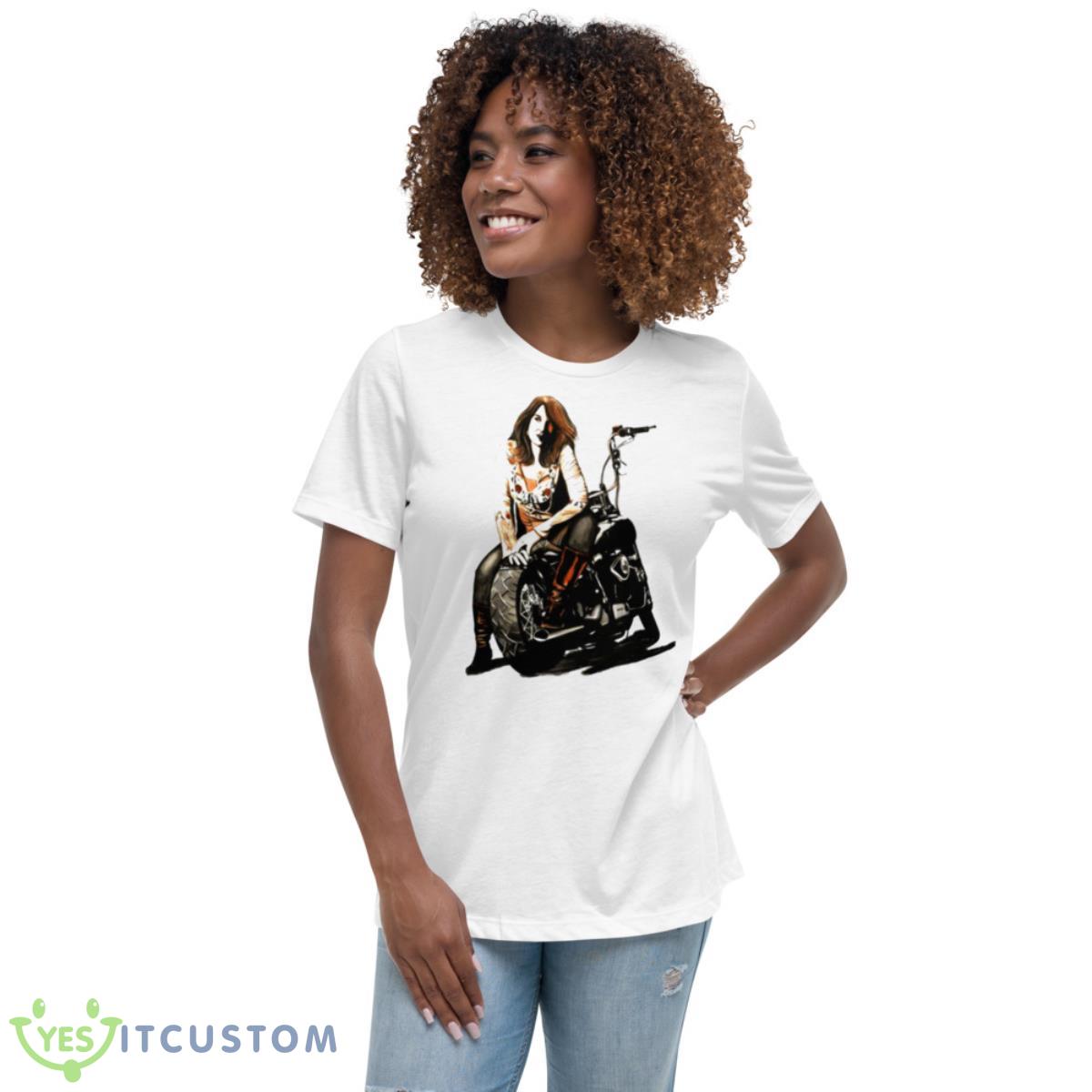 Gemma Teller Morrow Sons Of Anarchy Shirt 4 Gemma Teller Morrow Sons Of Anarchy Shirt - Women's Relaxed Short Sleeve Jersey Tee