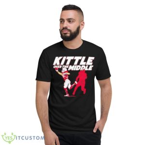 George Kittle Over The Middle Shirt 7 George Kittle Over The Middle Shirt - Short Sleeve T-Shirt