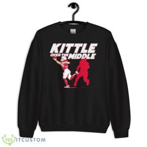 George Kittle Over The Middle Shirt 8 George Kittle Over The Middle Shirt - Unisex Crewneck Sweatshirt