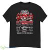 Georgia Bulldogs 131st Anniversary 1892 2023 Thanks For The Memories Signatures shirt - G500 Men’s Classic T-Shirt