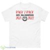 Georgia Bulldogs Go Dawgs Back 2 Back Shirt - 500 Men’s Classic Tee Gildan