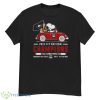 Georgia Bulldogs Snoopy And Woodstock Diver Car 2023 CFP National Champions shirt - G500 Men’s Classic T-Shirt