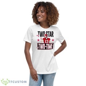 Georgia From two star to two time national champ shirt - Women's Relaxed Short Sleeve Jersey Tee