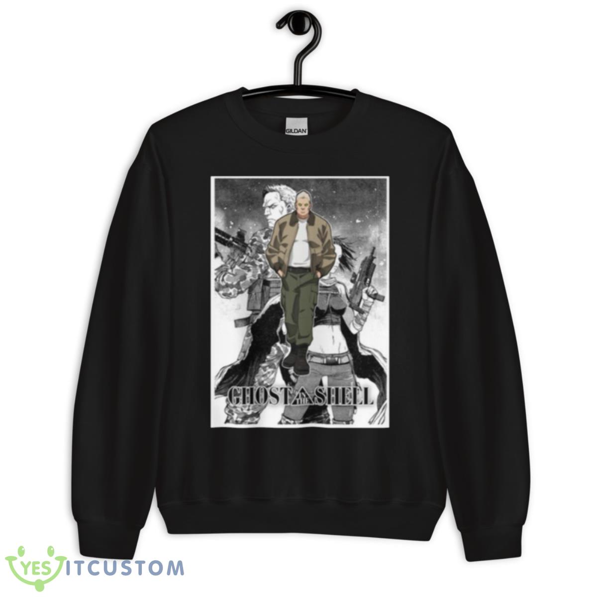 Ghost In A Shell Batou Graphic Ghost In The Shell shirt 3 Ghost In A Shell Batou Graphic Ghost In The Shell shirt - Unisex Crewneck Sweatshirt