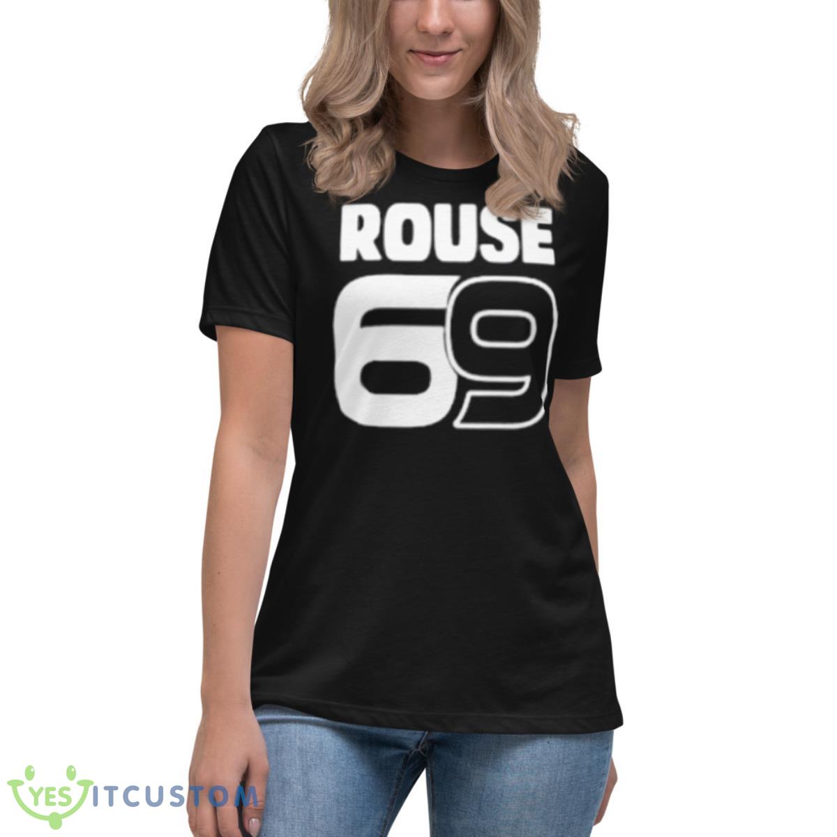 Glenn Irwin Rouse 69 Shirt 6 Glenn Irwin Rouse 69 Shirt - Women's Relaxed Short Sleeve Jersey Tee