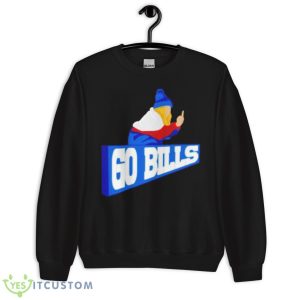 Go Bills Middle Finger Shirt 8 Go Bills Middle Finger Shirt - Unisex Crewneck Sweatshirt