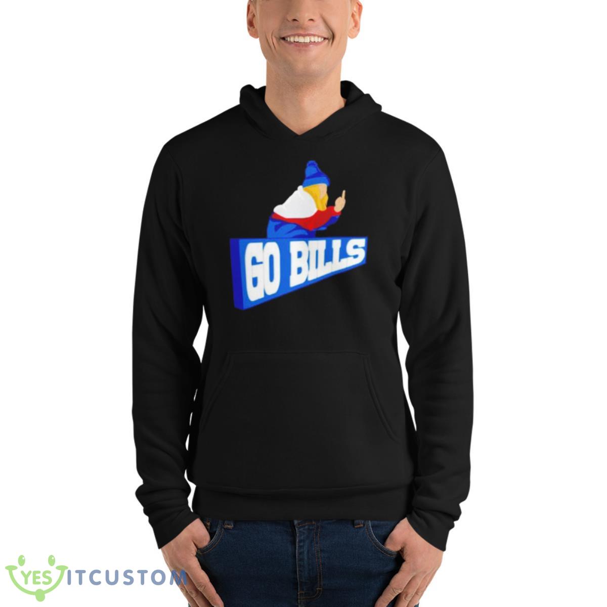 Go Bills Middle Finger Shirt 13 Go Bills Middle Finger Shirt - Unisex Fleece Pullover Hoodie