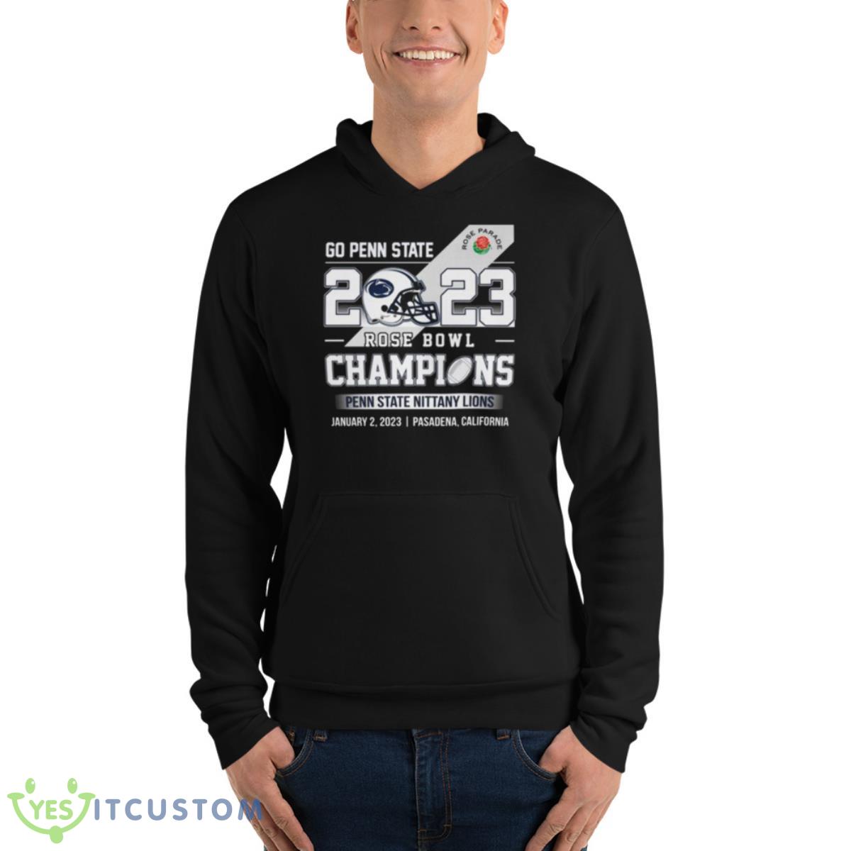 Go Penn State 2023 Rose Bowl Champions Penn State Nittany Lions shirt 4 Go Penn State 2023 Rose Bowl Champions Penn State Nittany Lions shirt - Unisex Fleece Pullover Hoodie