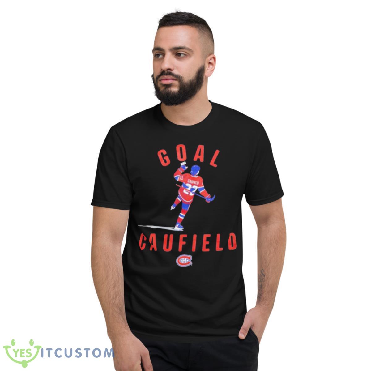 Goal Caufield Cole Caufield Montreal Canadaiens shirt 2 Goal Caufield Cole Caufield Montreal Canadaiens shirt - Short Sleeve T-Shirt