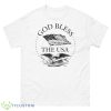 God Bless The USA shirt - 500 Men’s Classic Tee Gildan