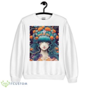 Gothic Cherub Graphic Shirt - Unisex Heavy Blend Crewneck Sweatshirt