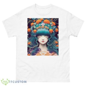 Gothic Cherub Graphic Shirt - 500 Men’s Classic Tee Gildan