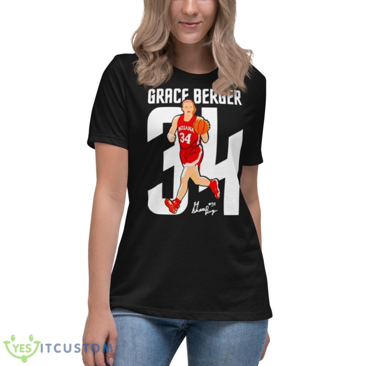 Grace Berger signature shirt 6 Grace Berger signature shirt - Women's Relaxed Short Sleeve Jersey Tee