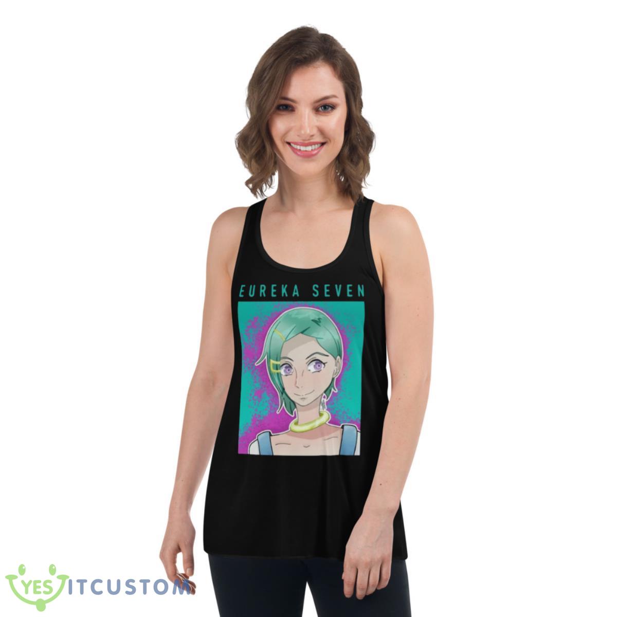 Graphic Eureka Seven shirt 5 Graphic Eureka Seven shirt - Women's Flowy Racerback Tank