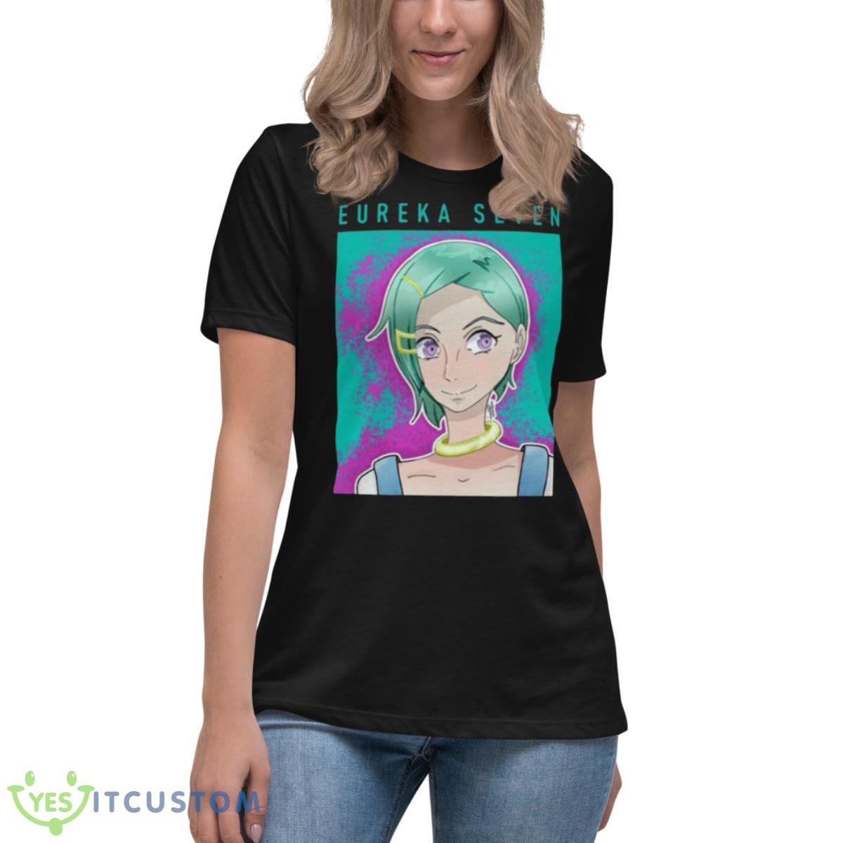 Graphic Eureka Seven shirt 6 Graphic Eureka Seven shirt - Women's Relaxed Short Sleeve Jersey Tee