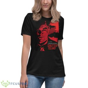 Graphic Leonardo Dicaprio Shutter Island shirt - Women's Relaxed Short Sleeve Jersey Tee