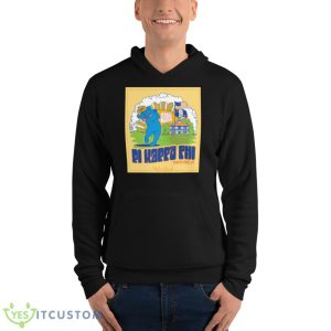 Grateful Dead Golfing Bear Fraternity Rush Shirt - Unisex Fleece Pullover Hoodie