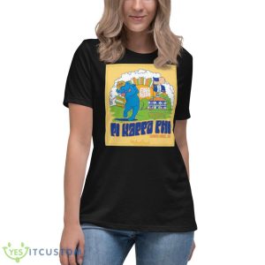 Grateful Dead Golfing Bear Fraternity Rush Shirt - Women's Relaxed Short Sleeve Jersey Tee