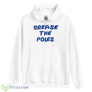 Grease The Poles Phillies Trending Football Shirt - Unisex Heavy Blend Hooded Sweatshirt