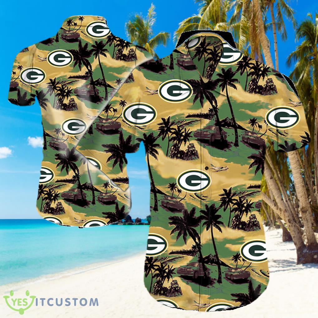 Green Bay Packers Logo NFL Hawaiian Summer Beach Shirt Full Print 3 Green Bay Packers Logo NFL Hawaiian Summer Beach Shirt Full Print Product Photo 1