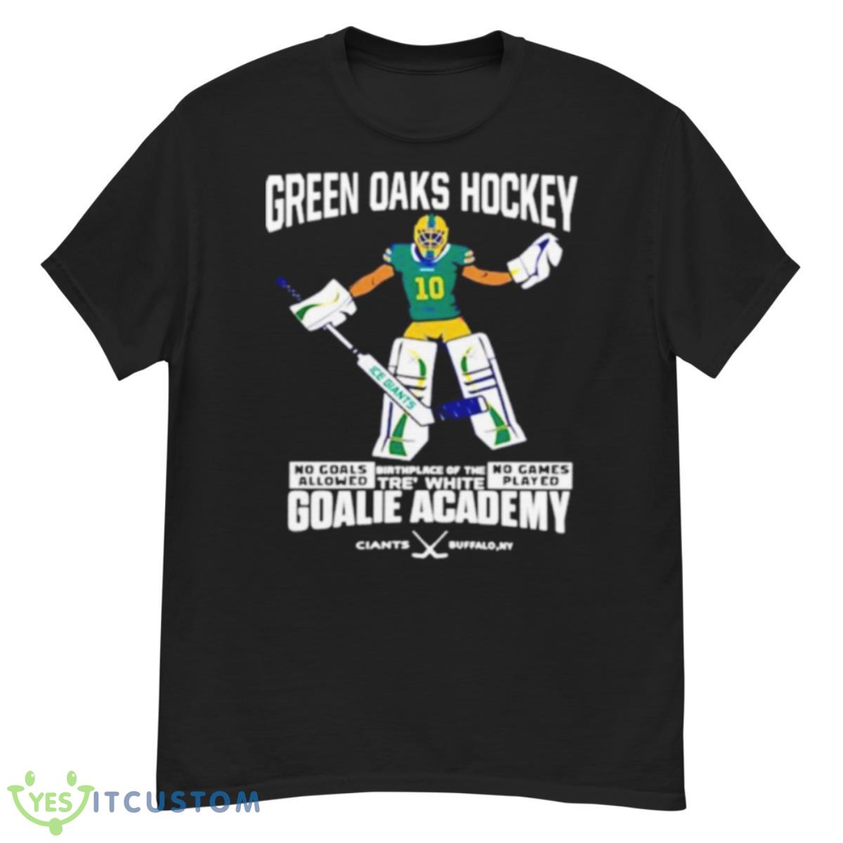 Green Oaks hockey tre white goalie academy shirt 12 Green Oaks hockey tre white goalie academy shirt - G500 Men’s Classic T-Shirt