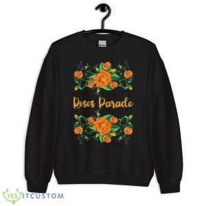 Green Orange Rose Parade Shirt - Unisex Crewneck Sweatshirt