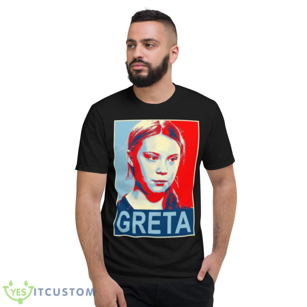 Greta Thunberg Environmental ActivisShirt 2 Greta Thunberg Environmental ActivisShirt - Short Sleeve T-Shirt